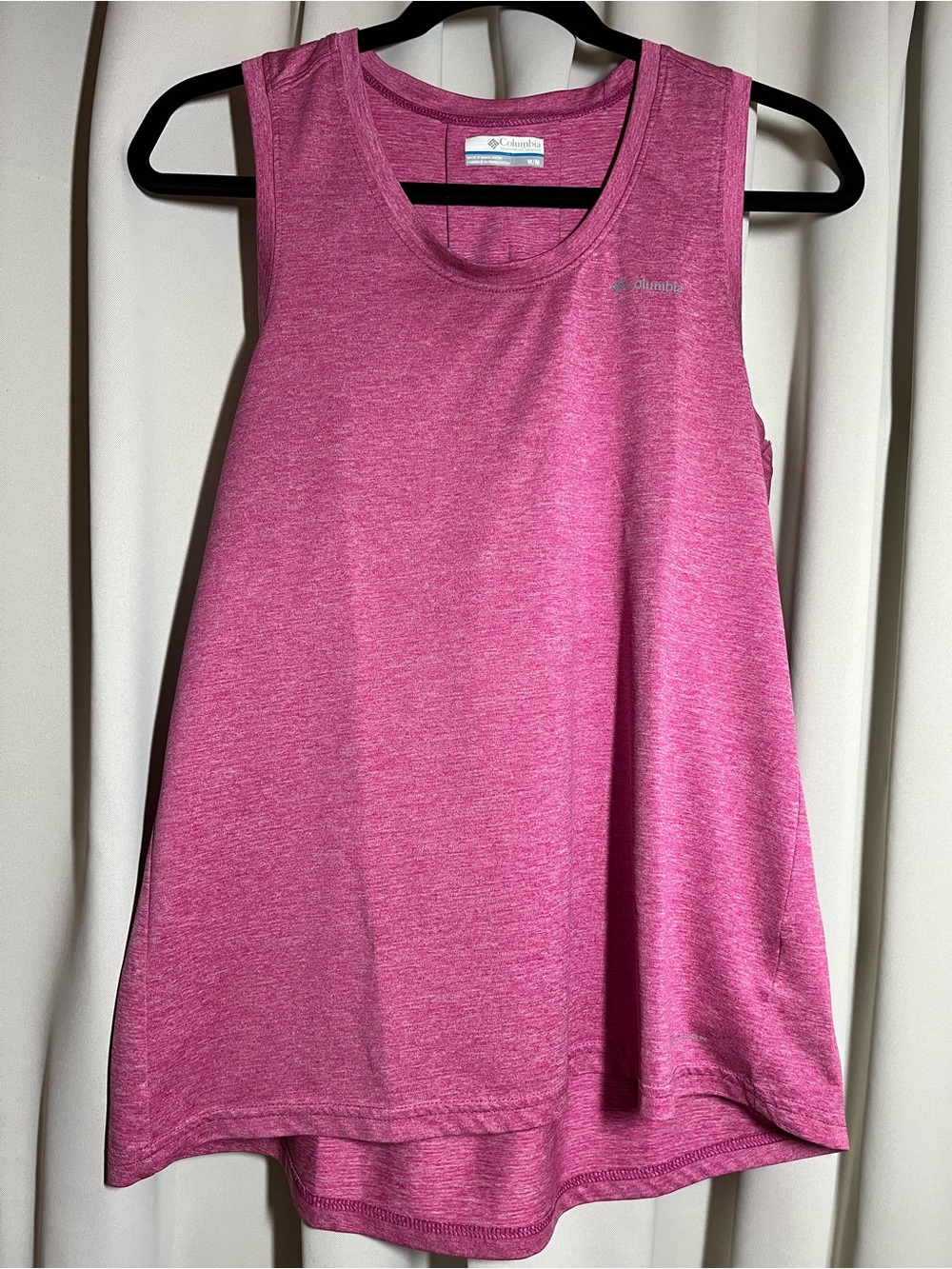 Columbia Women's Heathered Pink Performance Tank